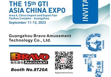 Bravo Amusement at the 2023 GTI exhibiton in Guangzhou Bravo Amusement at the 2023 GTI exhibiton in Guangzhou