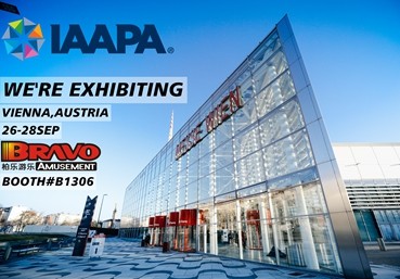 Bravo Amusement at the 2023 IAAPA EUROPE EXPO in Vienna Bravo Amusement at the 2023 IAAPA EUROPE EXPO in Vienna