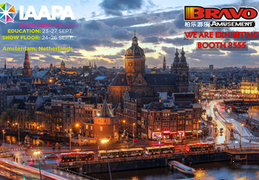 Bravo Amusement at the 2024 IAAPA Europe in Amsterdam Bravo Amusement at the 2024 IAAPA Europe in Amsterdam
