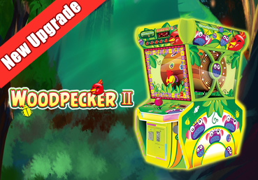 New tickets redemption machine coming out---Woodpecker II New tickets redemption machine coming out---Woodpecker II