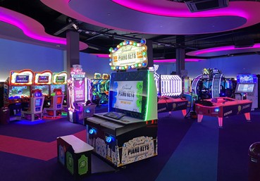 What are the arcade machines called?