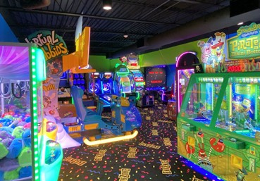What is a commercial arcade?