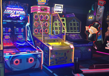 What is a ticket redemption machine?