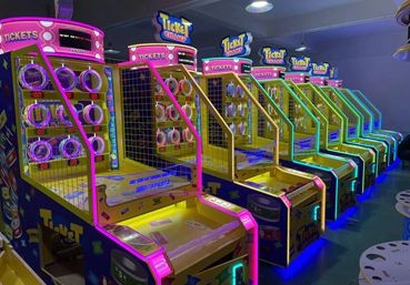 Who builds arcade machines?