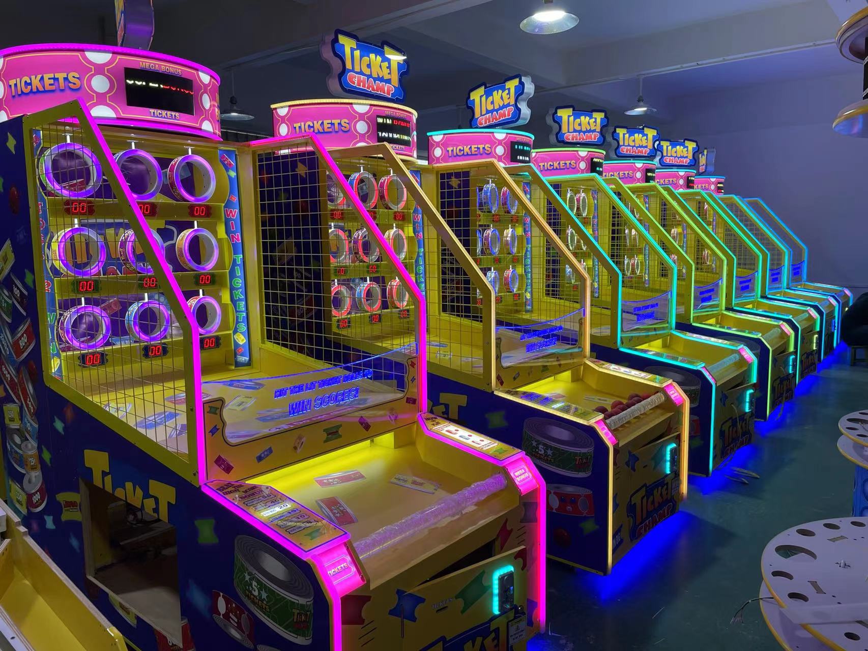 arcade machines