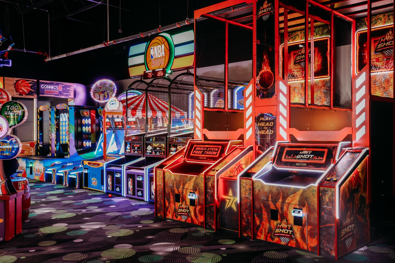 arcade machines